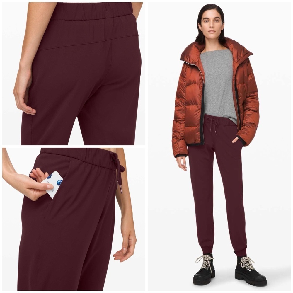 Lululemon On the Fly Jogger *Luxtreme 25" Cassis (Size 4)